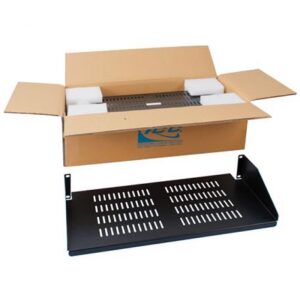 ICC-ICCMSRSVC1 RACK SHELF, 10in SINGLE VENTED,2RMS, 2PK