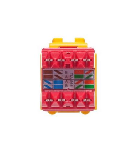 ICC-IC1078L6YL MODULE, CAT 6, EZ, YELLOW - Image 3