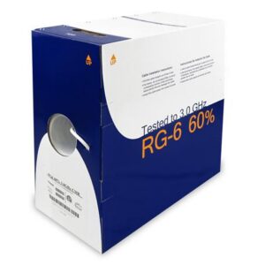 WAV-RG6-COAX-BK RG6 COAX 1000FT PULL BOX BOX RG6URBK