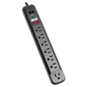 TPL-TLP76RBTEL 7 OUTLET SURGE STRIP WITH RIGHT ANGLE