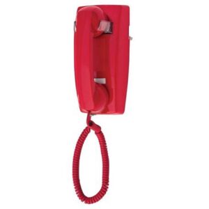 ITT-2554NDL-RD 255447-VBA-NDL Wall No Dial Red