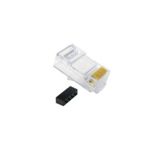 ICC-ICMP8P8C6E PLUG, CAT 6, SOLID/STRANDED,100PK