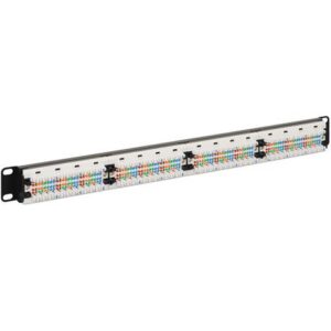ICC-ICMPP0245E PATCH PANEL, CAT 5e, 24-PORT, 1 RMS