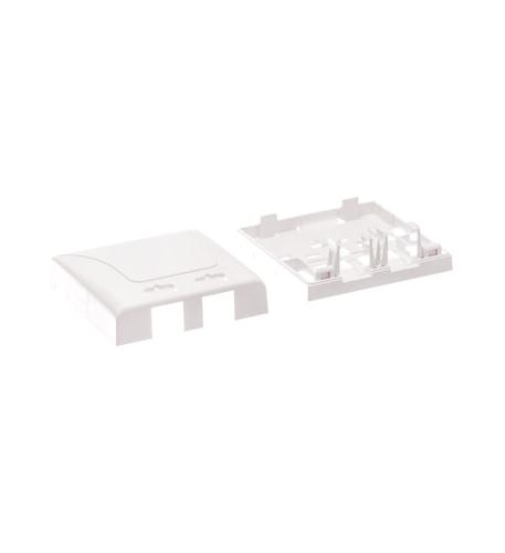 ICC-IC108SB2WH SURFACE MOUNT BOX, ELITE, 2-PORT, WHITE - Image 3