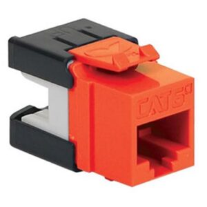 ICC-IC1078GAOR MODULE, CAT6A, HD, ORANGE