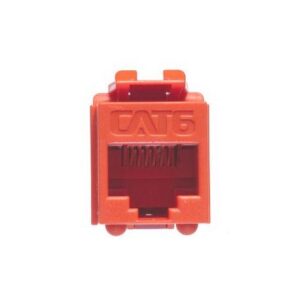 ICC-IC107L6COR MODULE, CAT 6, EZ, 25 PK, ORANGE