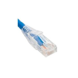 ICC-ICPCST07BL PATCH CORD CAT6 CLEAR BOOT 7′ BLUE