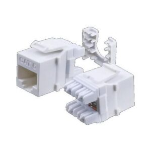 WAV-HD-6EKSJWH-25PK CAT6 HDJ SERIES JACK 25 PACK