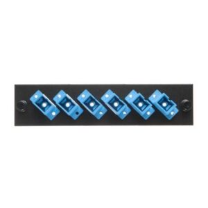 ICC-ICFOPS26BK ADAPTER PANEL, 3 DUPLEX SC, 6F, BLUE, SM