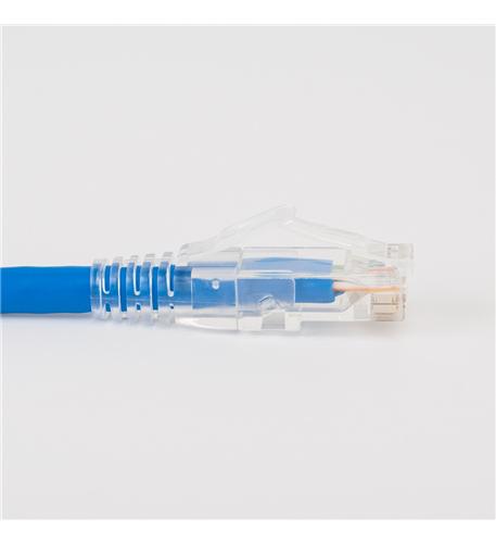 ICC-ICPCSF05BL PATCH CORD CAT6 CLEAR BOOT 5' 25 PK BL - Image 2