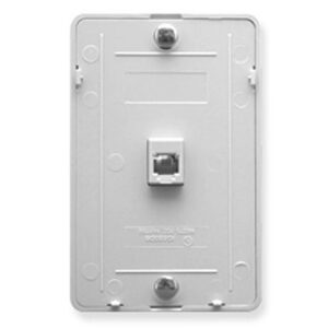 ICC-IC630DB6WH Wall Plate IDC 6P6C – White
