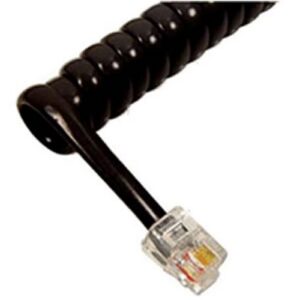 ICC-ICHC406FBK GCHA444006-FBK / 6′ BLACK Handset Cord