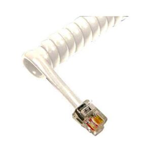 ICC-ICHC406FWH GCHA444006-FWH / 6′ Handset Cord – White