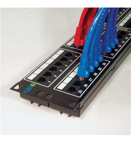 ICC-ICMPP04860 PATCH PANEL, CAT 6, 48-PORT, 2 RMS - Image 2