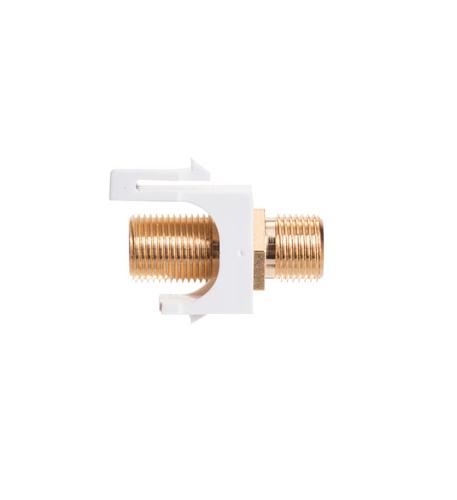 ICC-IC107B9GWH Module, F-Type, Gold Plated, 3GHZ, White - Image 2