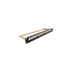 ICC-IC107PPS6A PATCH PANEL,BLANK,CAT 6A FTP,24PORT,1RMS
