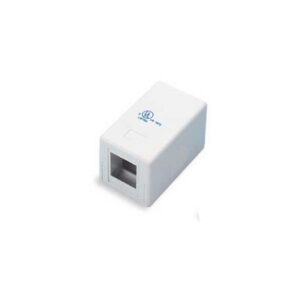 WAV-SURFACE-1-WH SMB-1WH-S SURFACE BOX 1 PORT WHITE