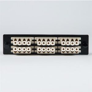 ICC-ICFOPL1615 ADAPTER PANEL, 6 QUAD LC, 24F, BEIGE, MM