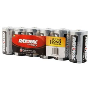 RAY-AL-D Alkaline Size D 6 Pack E302363900