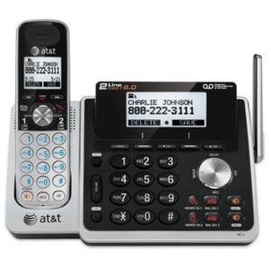 ATT-TL88102 2-Line Cordless System with ITAD