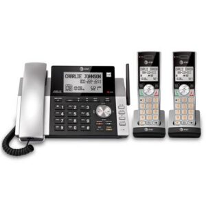 ATT-CL84215 2 Handset Corded Cordless Answering Sys