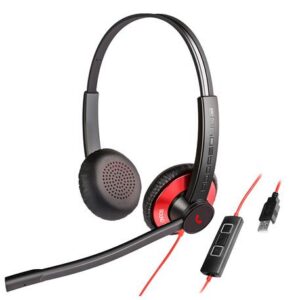 ADD-EPIC-512-RD Dual-mic Noise Canceling Binaural UC Hea