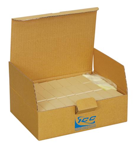 ICC-IC107BC2IV SURFACE MOUNT BOX, 2-PORT, 25PK, IV