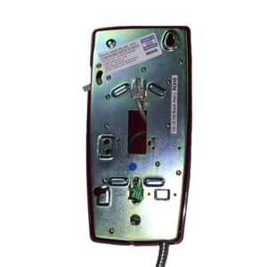 ITT-2554-ARCNDL-RD 255447ARCNDL Wall Phone w/Armored Cord