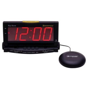 CLARITY-WAKE Wake Assure Alarm Clock 85dB – Black