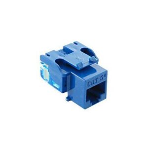 ICC-IC107E5CBL MODULE, CAT 5e, EZ, 25 PK, BLUE