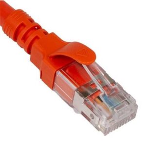 ICC-ICPCSX01OR PATCH CORD, CAT6A, U/FTP, 1′,10PK,OR