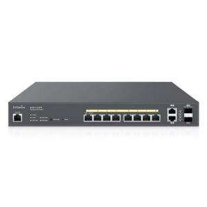 ENG-ECS1112FP 8-Port Cloud Managed 1U Rack-Mount 13″