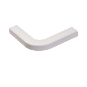 ICC-ICRW11EOWH FLAT ELBOW, 3/4in, WHITE, 10PK
