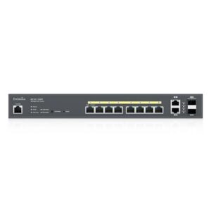 ENG-ECS1112FP 8-Port Cloud Managed 1U Rack-Mount 13″