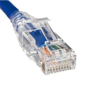 ICC-ICPCSY07BL PATCH CORD, CAT 6 SLIM CLEAR SR 10PK 7FT