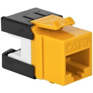 ICC-IC107GACYL MODULE, CAT6A, HD, 25PK, YELLOW