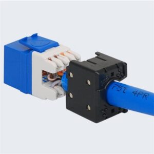 ICC-IC107GACBL MODULE, CAT6A, HD, 25PK, BLUE