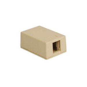 ICC-IC107BC1IV SURFACE MOUNT BOX, 1-PORT, 25PK, IV