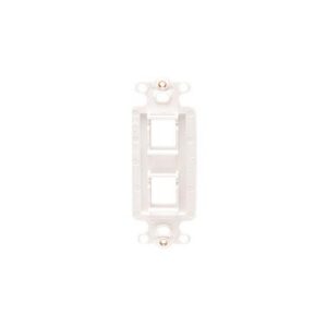 ICC-IC107DI2WH INSERT, DECOREX, 2-PORT, WHITE