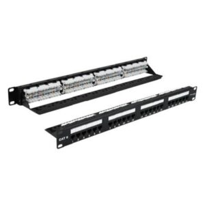WAV-6EPP24 CAT6 PATCH PANEL 24 PORT 1U