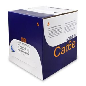 WAV-CAT6E-CMR-WH CAT6 E 600MHz CMR 6E04URWH4  WHITE
