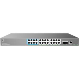 GS-GWN7803PH-PRO Managed PoE Network Switch, 24 x GigE