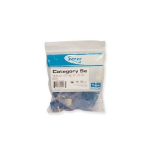 ICC-IC107E5CBL MODULE, CAT 5e, EZ, 25 PK, BLUE
