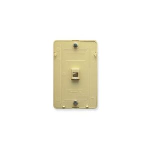ICC-IC630DB6IV Wall Plate IDC 6P6C IVORY