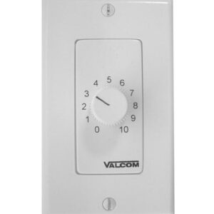 VC-V-2992-W Wall Mount Volume Control, Dec