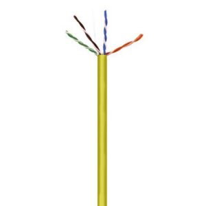 WAV-CAT6V-PLEN-YL CAT6 UTP PLENUM NO SPLINE YELLOW