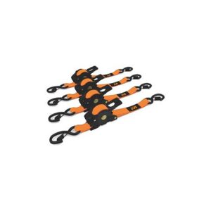 MUD-RRS10-4PK 1"X10' Retractable Ratchet Straps 4 Pack