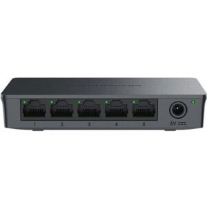 GS-GWN7700 Layer 2 Unmanaged Switch, 5x GigE, Plast
