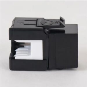 ICC-IC107GACBK MODULE, CAT6A, HD, 25PK, BLACK