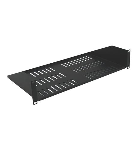 WAV-SHELF-10SSV 2U, 10in Deep Single Sided Vented Shelf